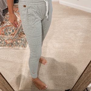 Peace Love World Gray Track Pants